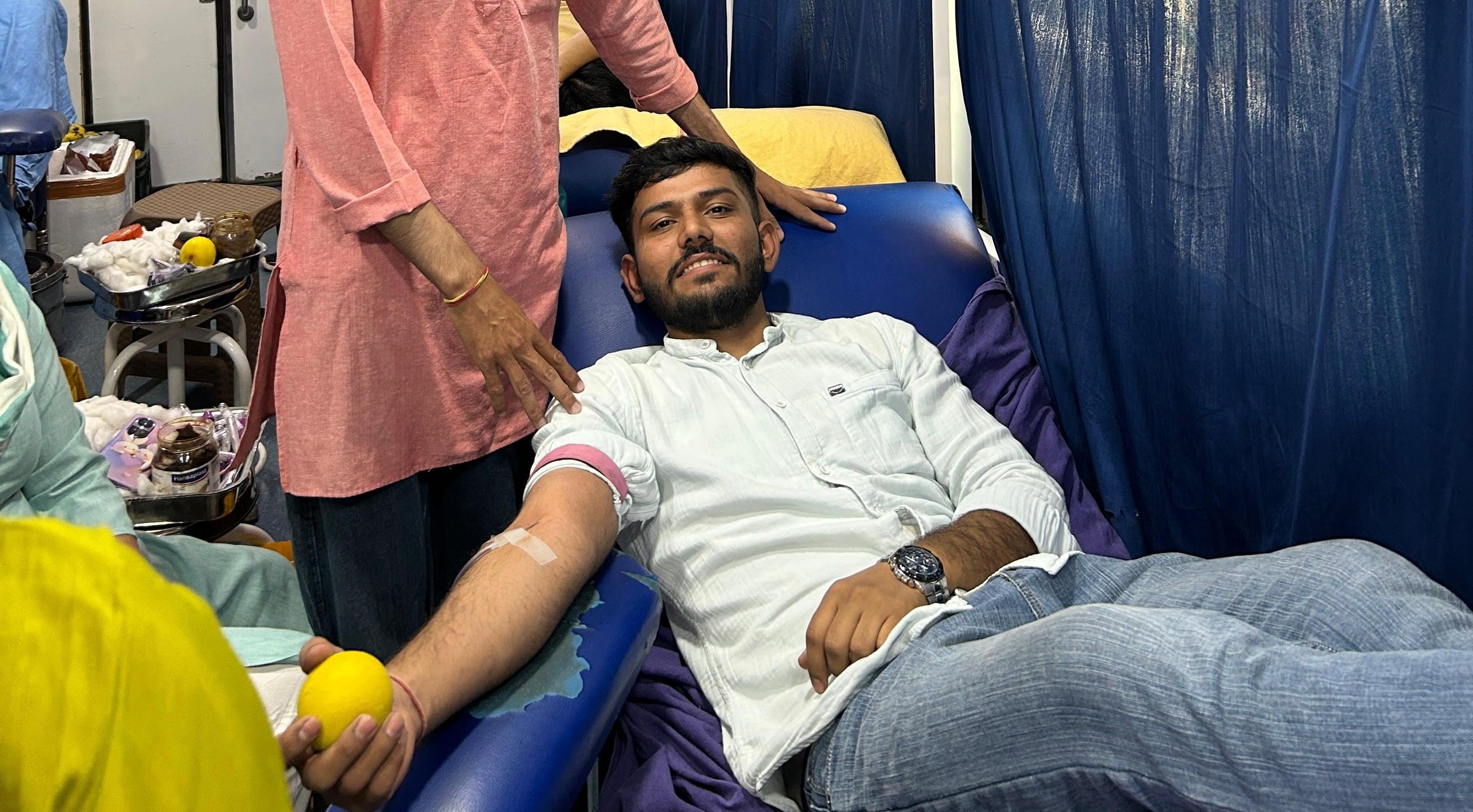 “Giving Life, One Drop at a Time” — N.A.V. Yuva Foundation’s Mission of Compassion